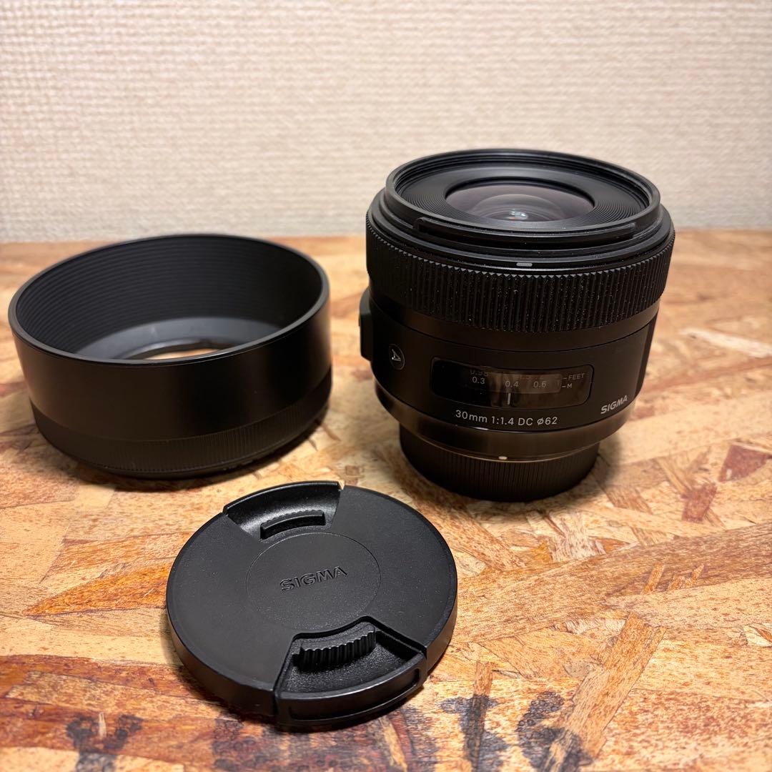 SIGMA ART 30mm F1.4 DC HSM 単焦点レンズ ニコンF用