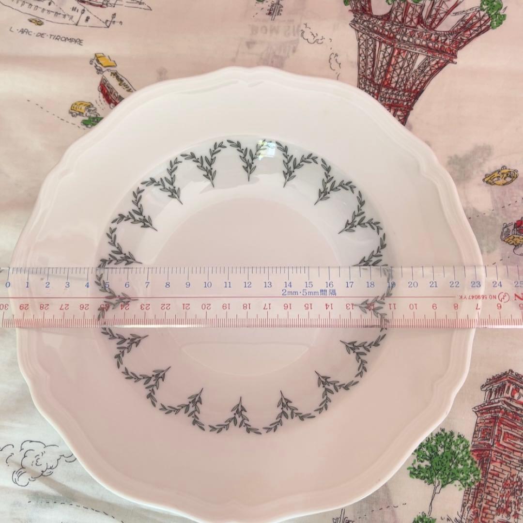 【廃盤】ミナペルホネン　リチャードジノリコラボプレート23.5cm2枚セット