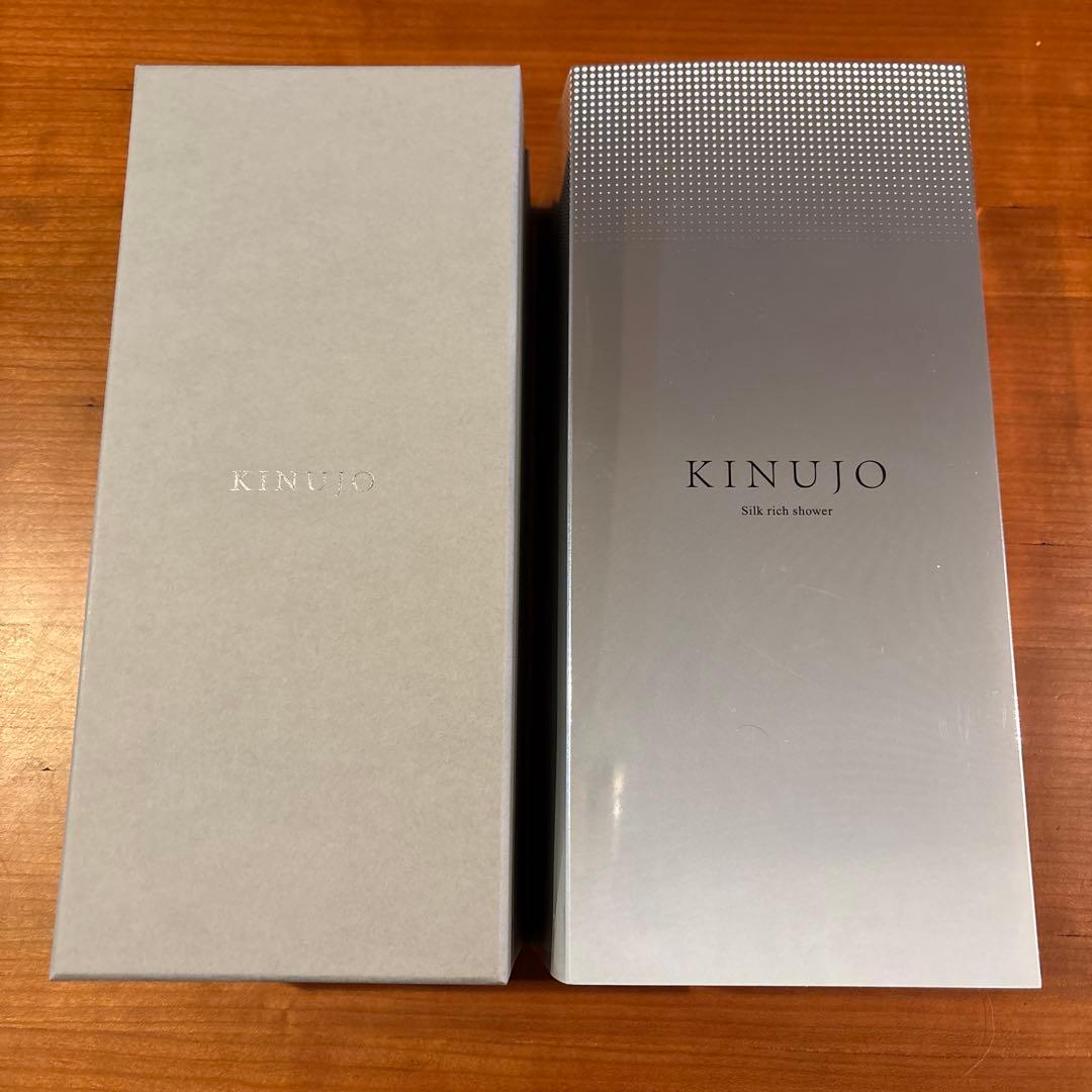 【新品】キヌージョ　KINUJO シャワーヘッド　SH001-S シルバー　絹女