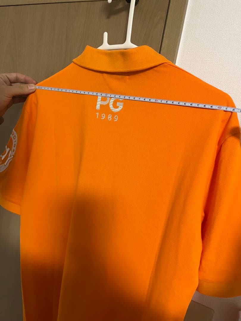PEARLY GATES ポロシャツ オレンジ サイズ7
