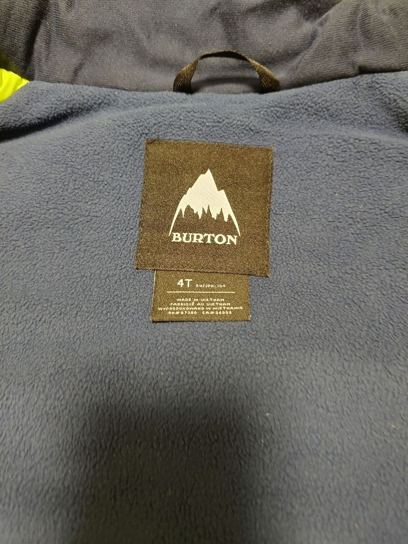 【再値下げ】Burton スノーボードウェアセット 4T 100