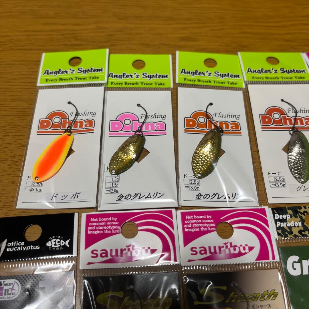 アカサカ釣具オリカラ　10枚セット