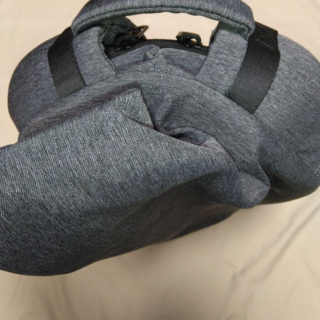 美品côte&ciel イザール ISAR　L　リュック バックパック グレー