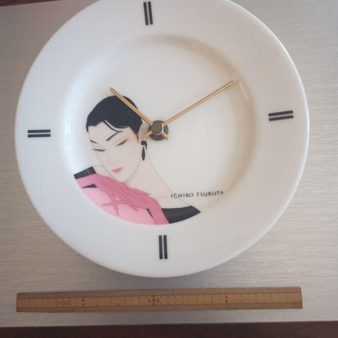 ICHIRO TSURUTA アート時計 女性のイラスト