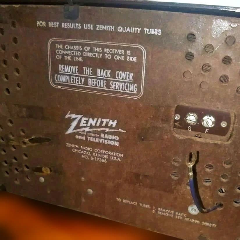 ★ZENITH★ヴィンテージ真空管ラジオ＜モデル　R723＞◆稼働品◆