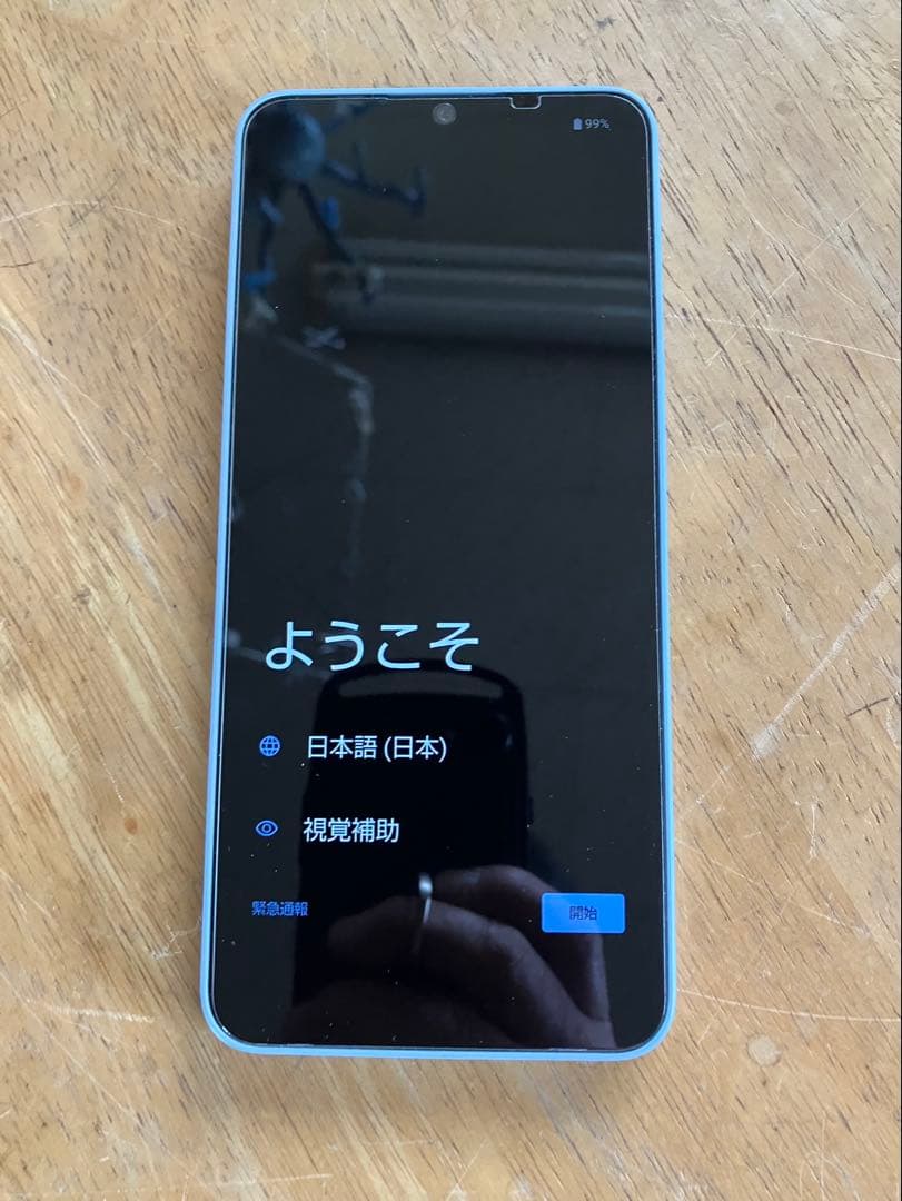 SHARP aquos wish4 docomo simフリー　中古