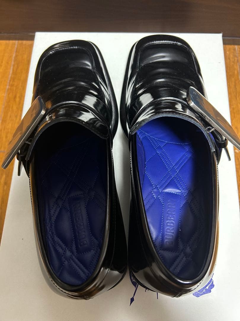s*y様 BURBERRY AMF SHIELD LOAFER ブラック 42