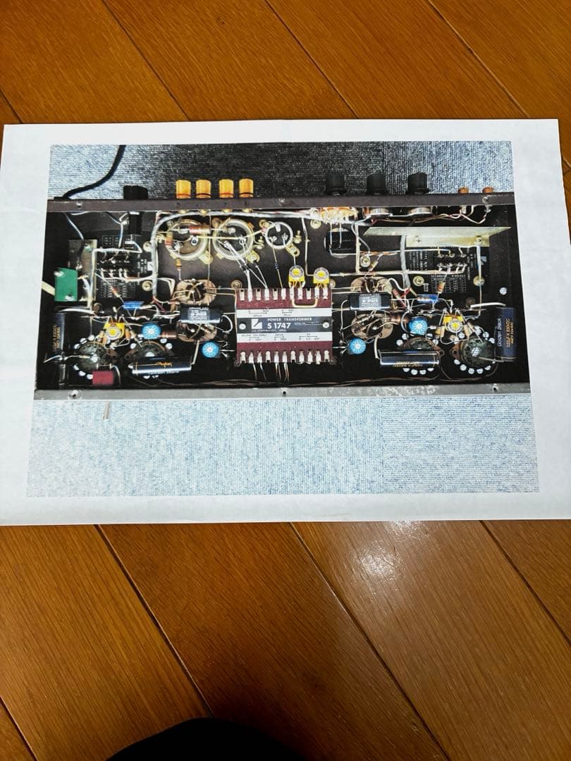 真空管パワーアンプ LUXMAN MQ60 オーバーホール済み