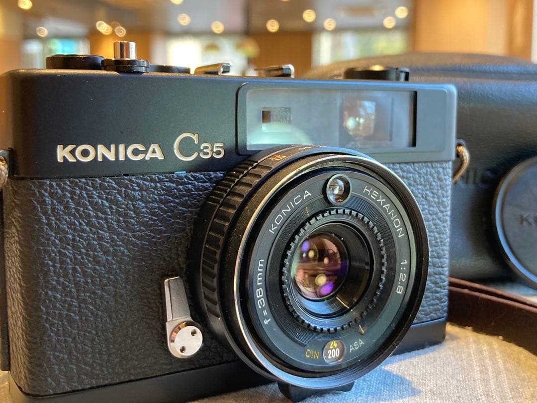 フィルム入門に★Konica C35★完動品＊美品＊初期保証＊作例必見！