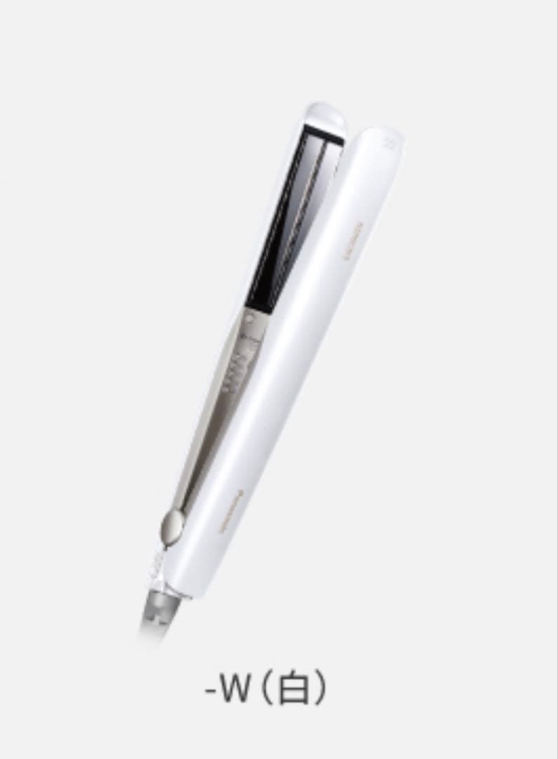 説明書付き Panasonic ナノケア ストレートアイロン EH-HS0J 白