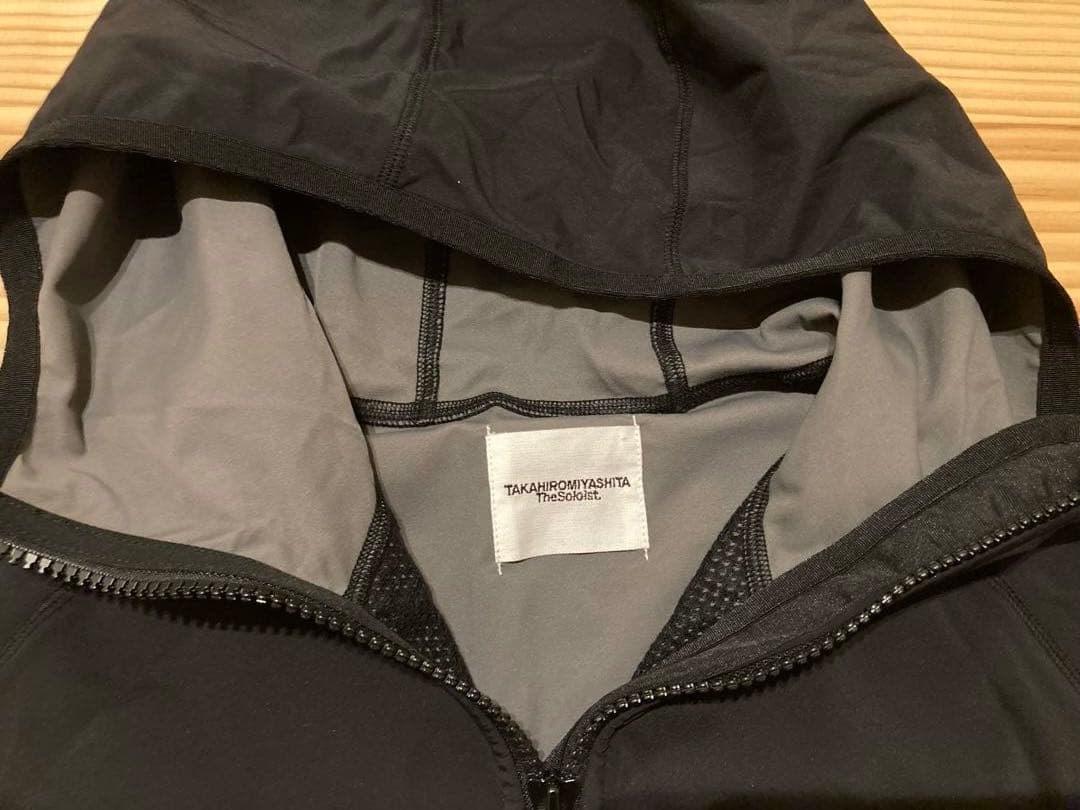 ソロイストzip up hoodie track pant セットアップ