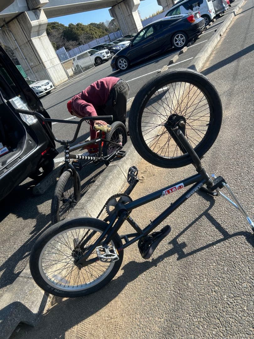 BMXバイク 20インチ 黒　茨城県　取引限定