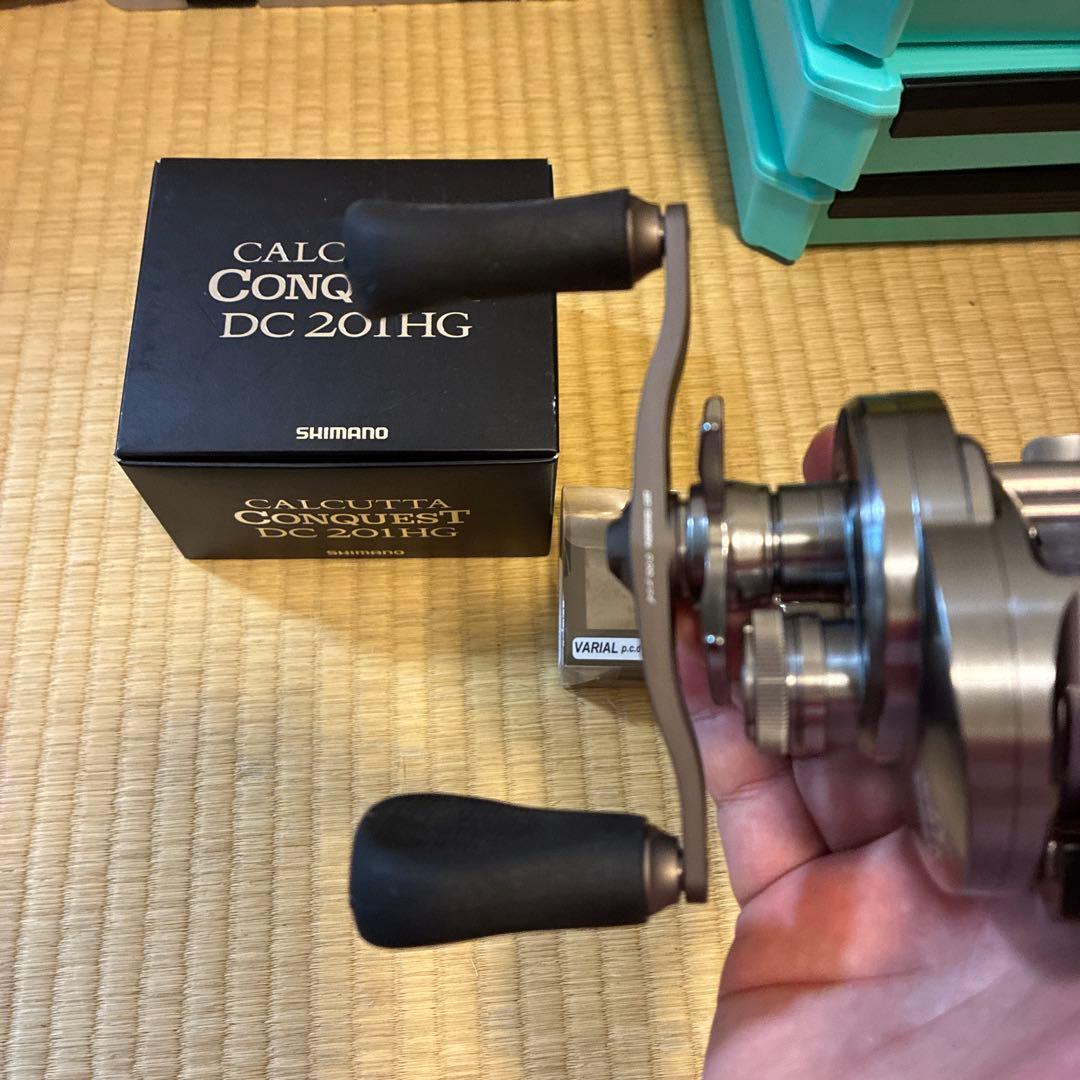 シマノ　カルカッタコンクエストＤＣ201HG +wcz×DRT バリアル100