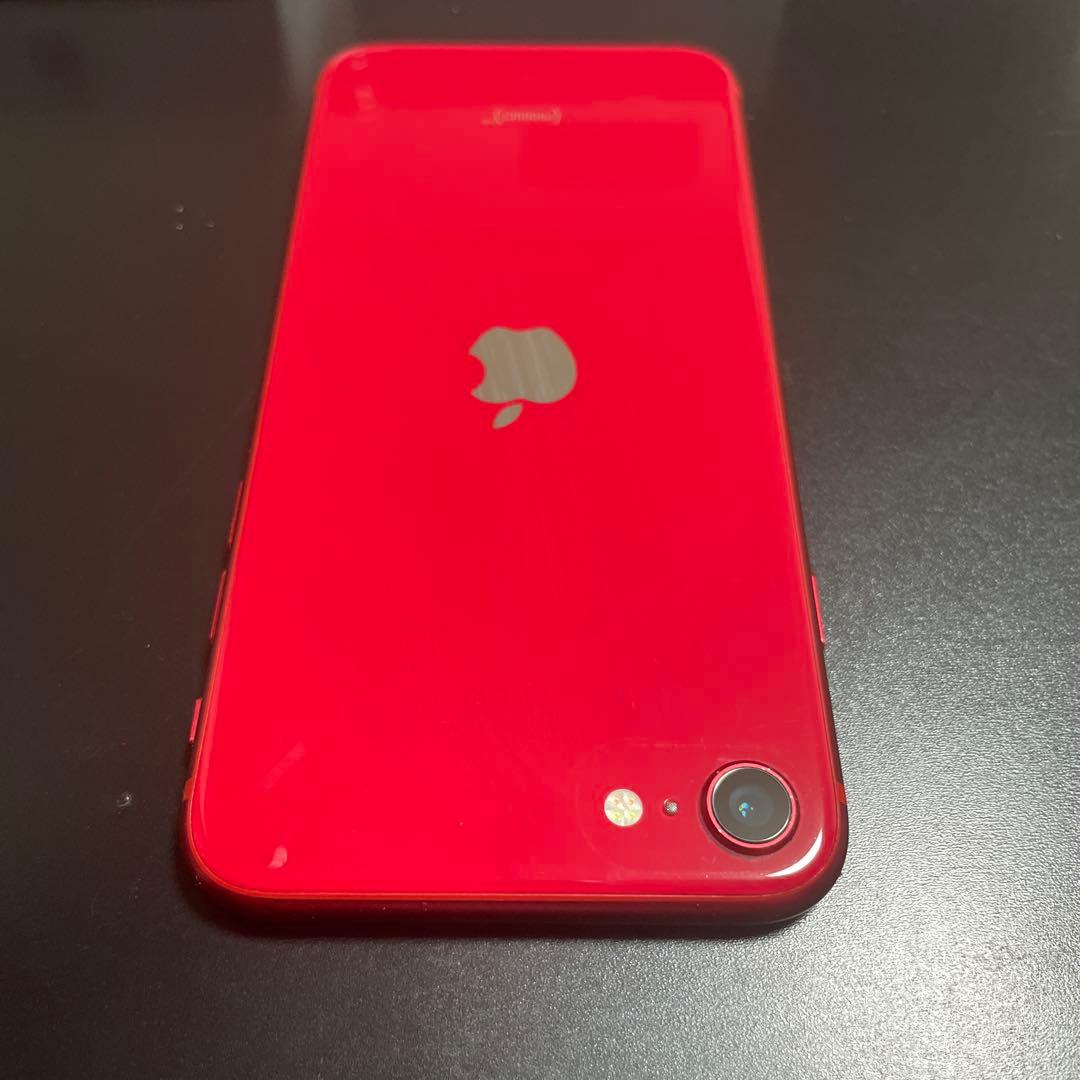 【値下げしました】iPhone se2 本体 128GB レッド　箱付き