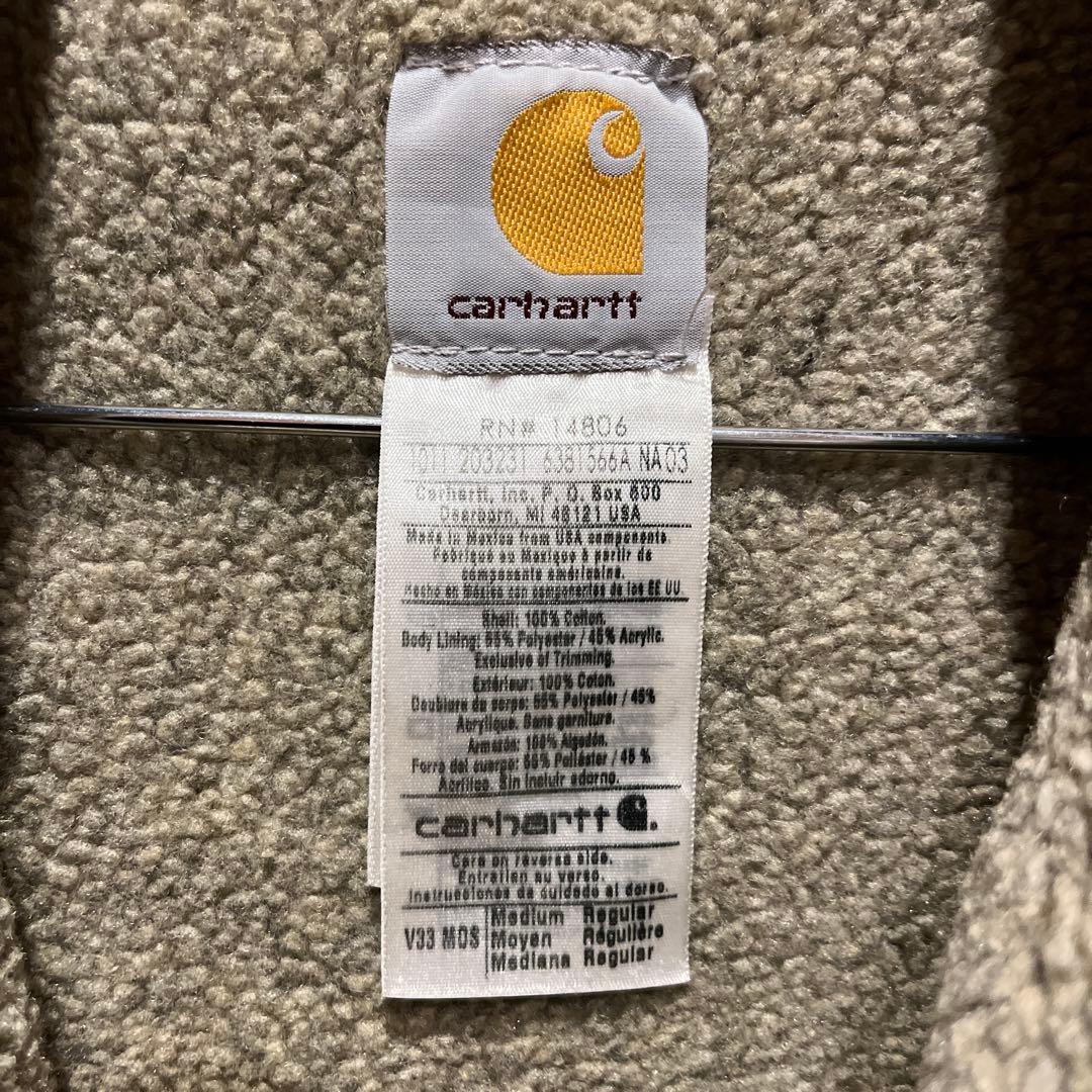 Carhartt ダークグレー ベスト ミディアムレギュラー　人気とレアなMOS