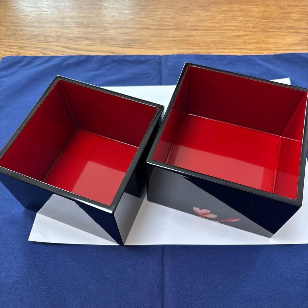 東京都伝統工芸士【大上博】作 江戸漆器 飾箱 花