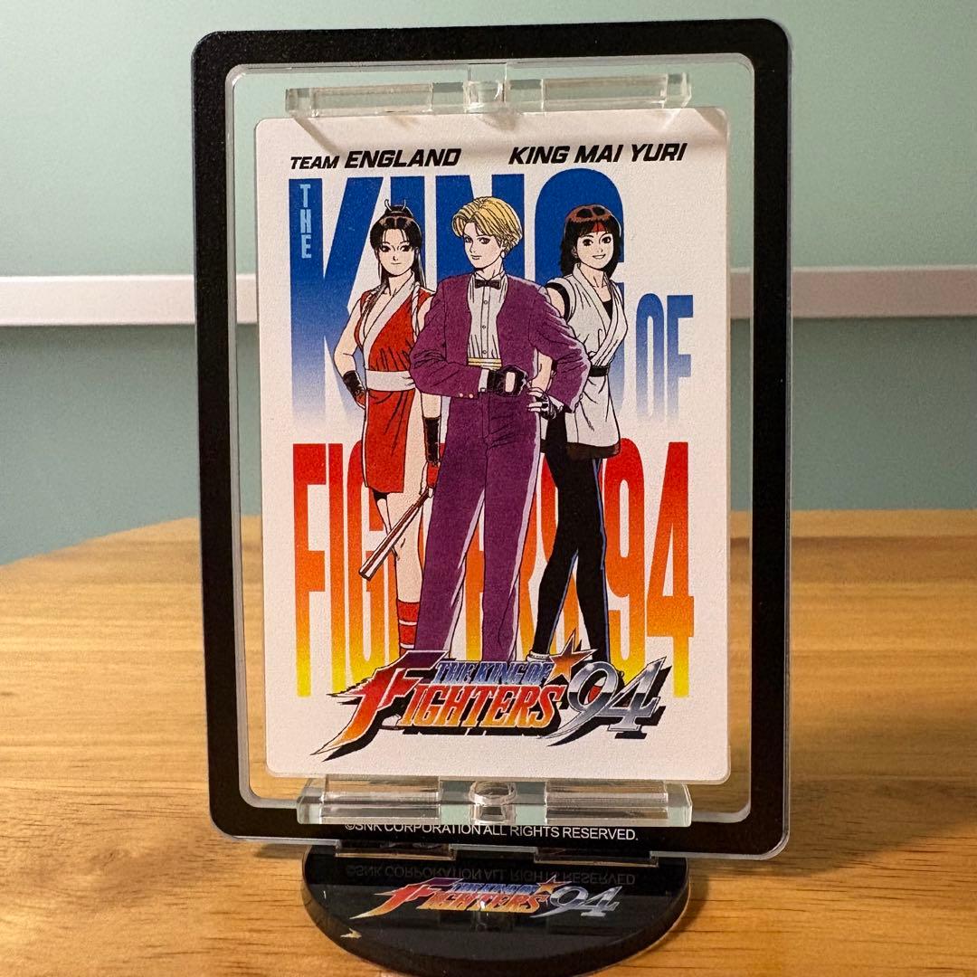 KOF 94 ウェブポン スピニングアクリルスタンド 6個+台座なし2個　セット
