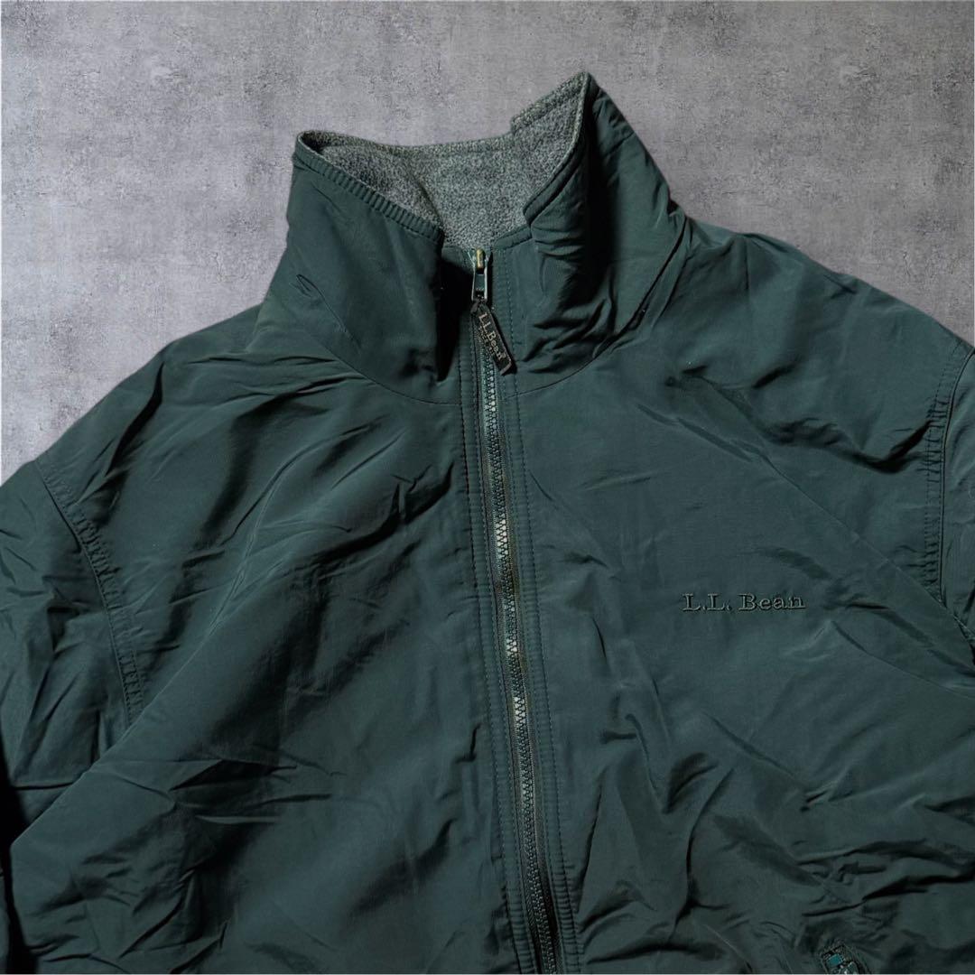 親指のささくれ2194古着00年代L.L.Beanウォームアップジャケット