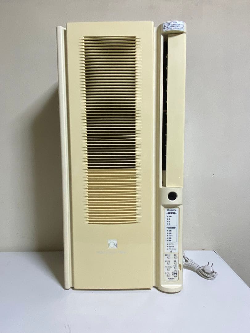 2009年製 MORITA 窓用ルームエアコン 冷暖房兼用 MAC-HR18PA