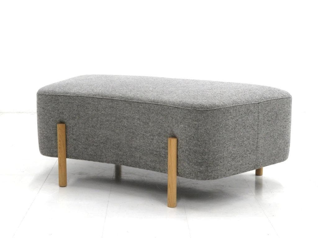 展示品　カリモク　ドラドラ　北欧　オーク材　ソファ オットマン　ラウンジチェア