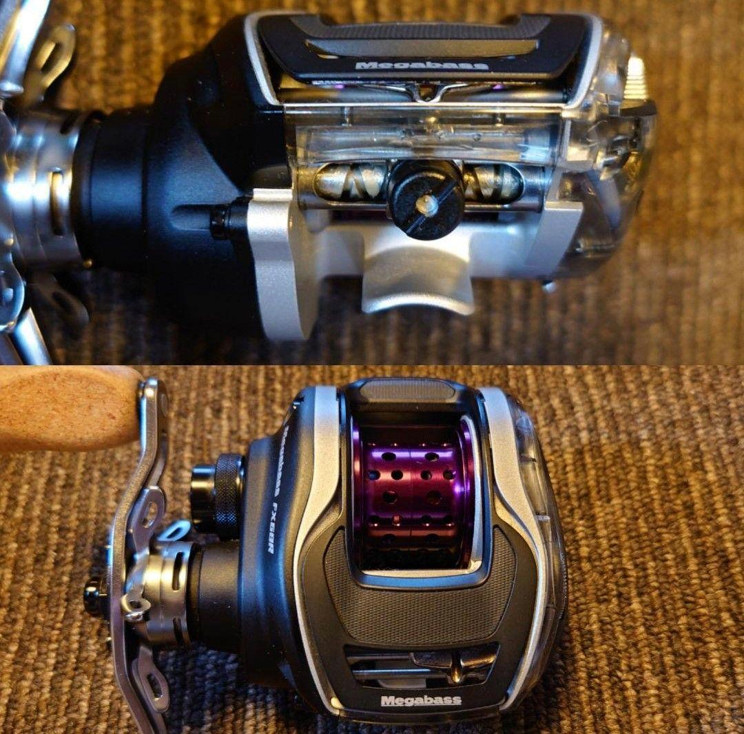 新品未使用廃盤メガバス FX68R ライトハンドル SLP RCS KTF CT