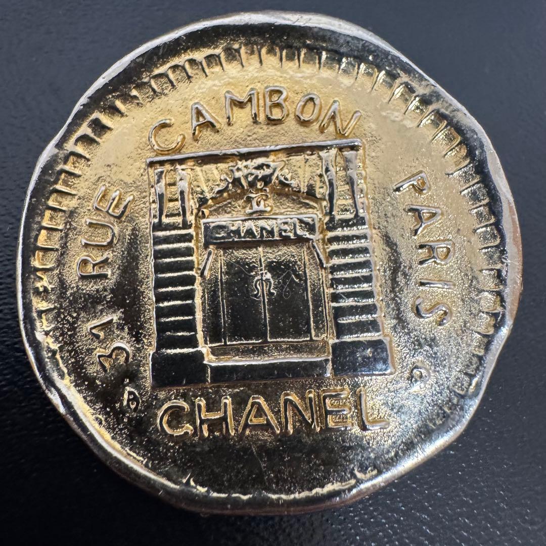 シャネル ブローチ カンボン CHANEL 31 RUE CAMBON ゴールド