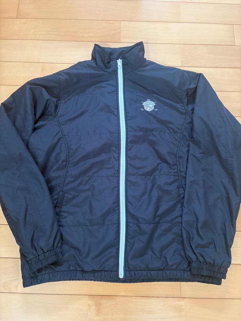 FILA GOLF ブラック　ジャケット　パンツ　セット　LLサイズ