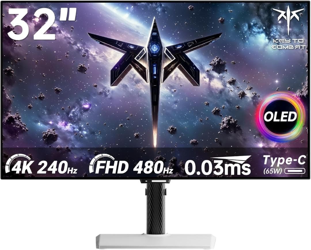 【値下げ中】KTC 32インチ 4K OLED ゲーミングモニター G32P5