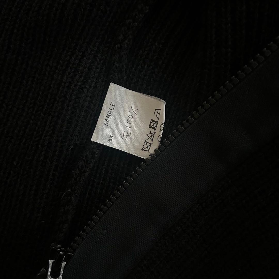 t*a様 新品未使用 サンプル品 MHL. 黒 ハイネック セーター