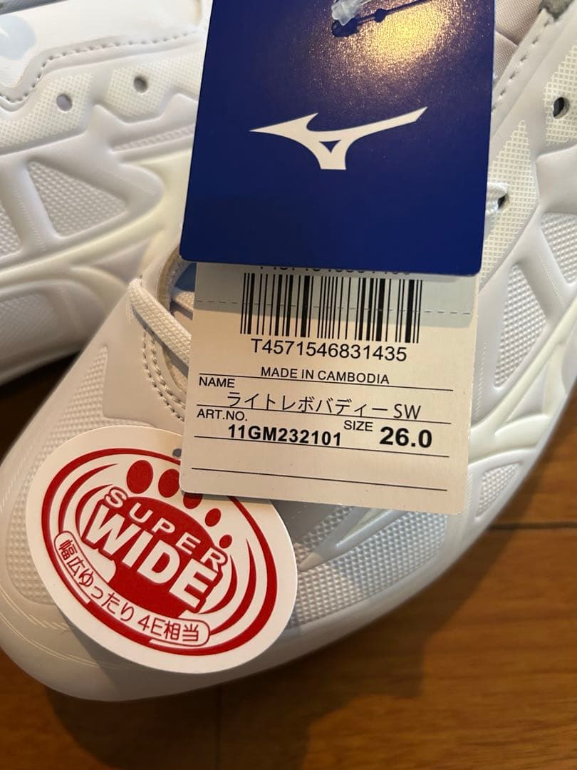 シューズ Mizuno LIGHTREVO BUDDY SW 26.0