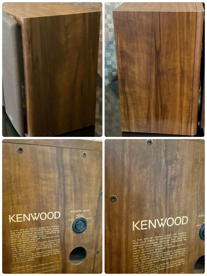 【美品】KENWOOD 高級スピーカー LS-11ES ペア シリアル同番