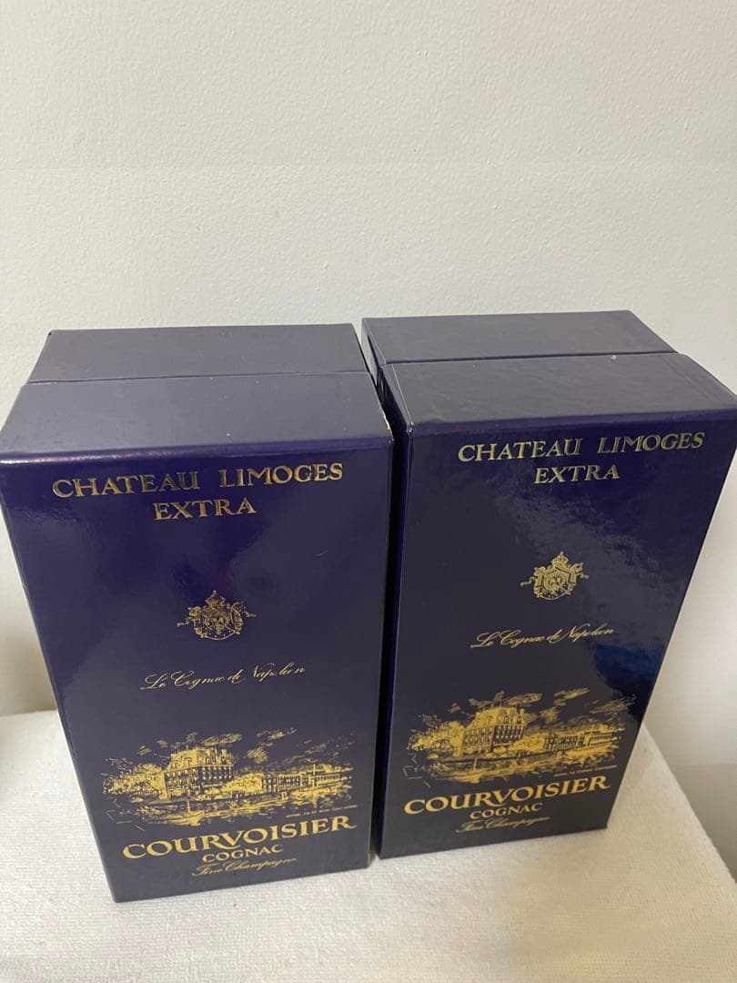^_^メル44801様^_^COURVOISIER EXTRA箱入り２本セット。