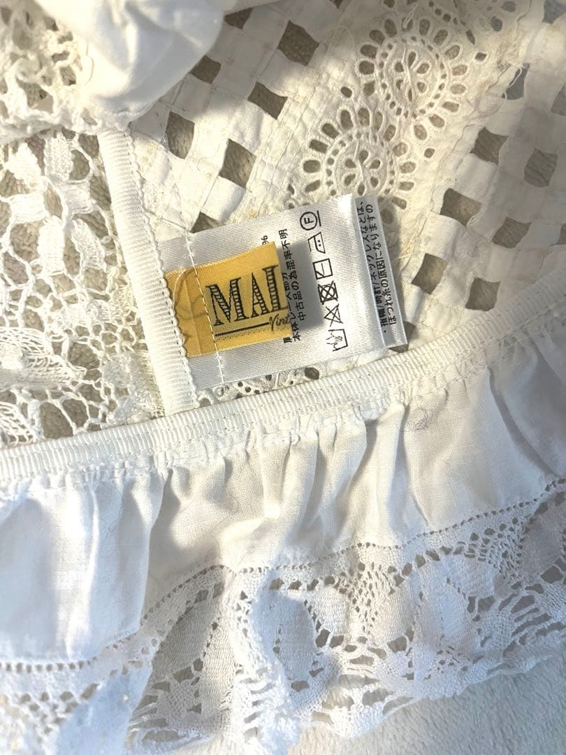トップス malion vintage 4way lace camisole