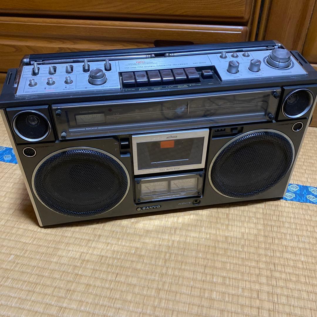 サンヨー「MR9600」'70年代ステレオラジカセ