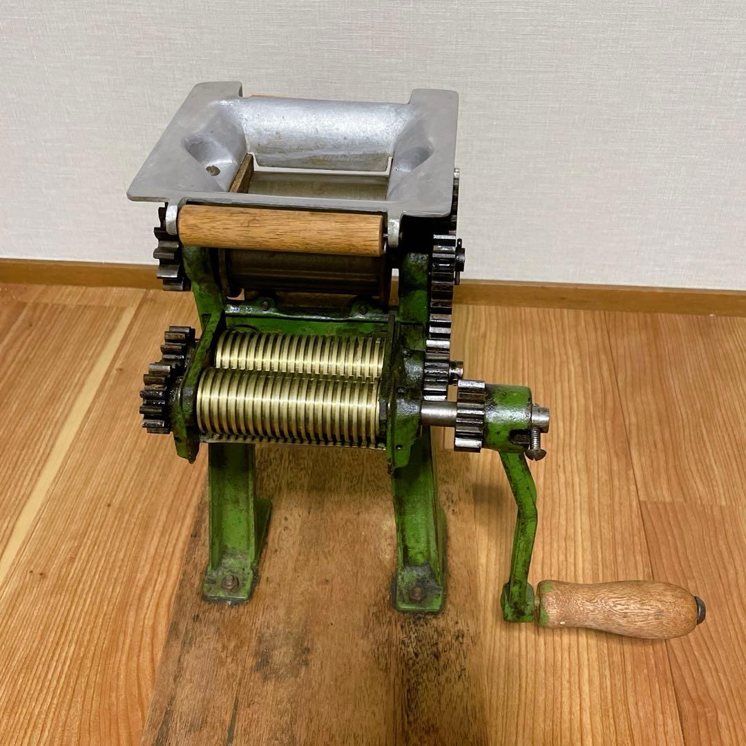 小野式製麺機　A型　現状品　レトロ　ヴィンテージ