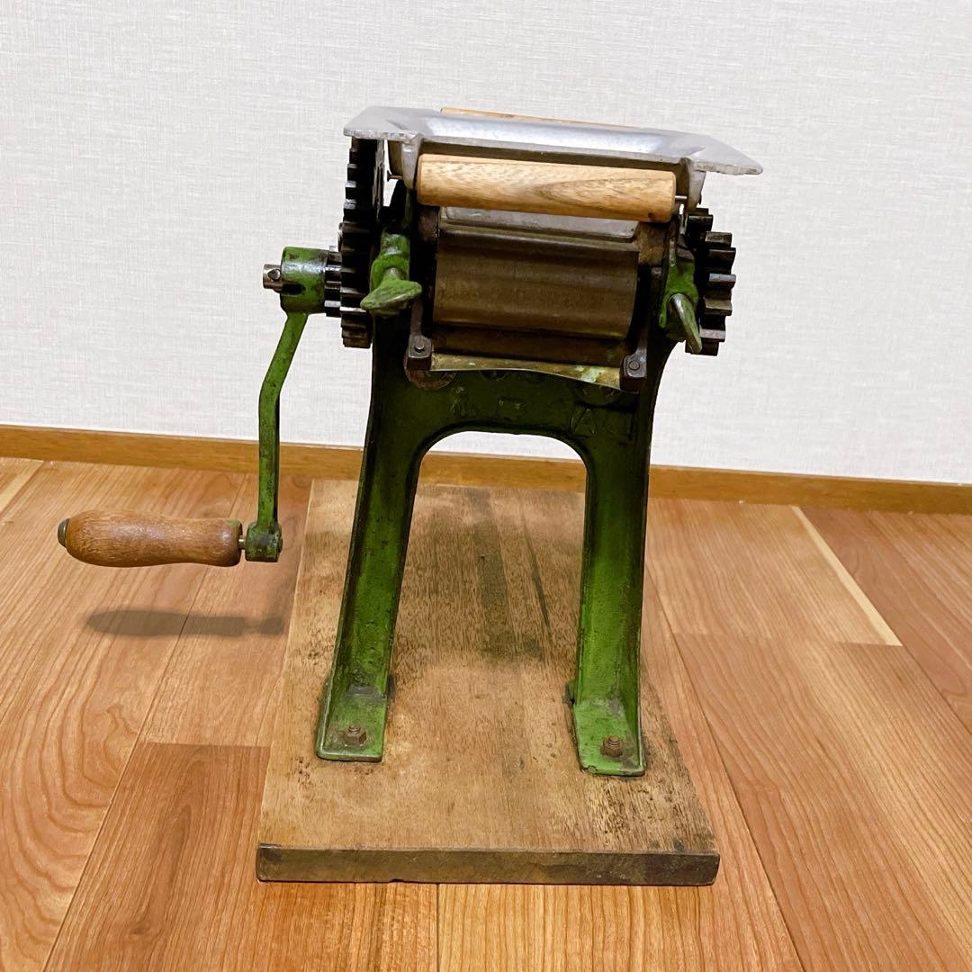 小野式製麺機　A型　現状品　レトロ　ヴィンテージ