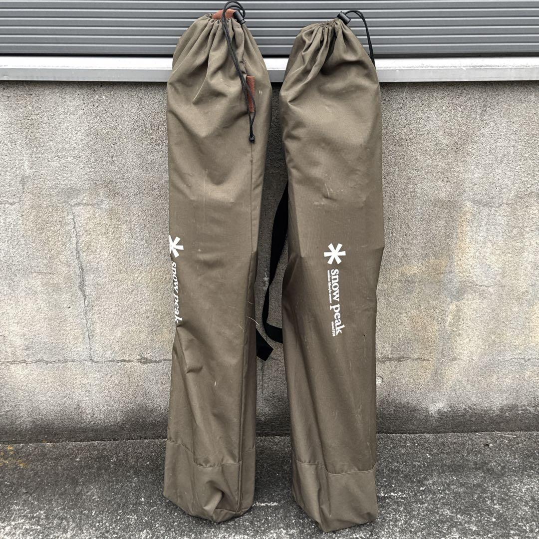  peak スノーピーク ローチェア 30 2個 ブラウン チェア