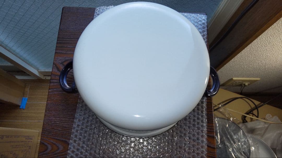 ハローキティ 蒸し兼用ホーロー鍋 24cm