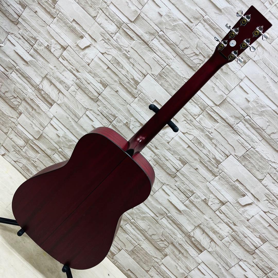 美品 S.yairi アコースティックギター YF-4M/WR ワインレッド