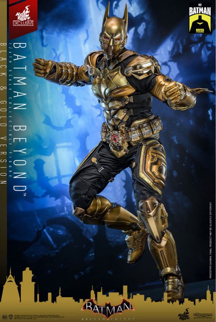 【美品】 バットマン　アーカム・ナイト　ザ・フューチャー　ブラック＆ゴールド版
