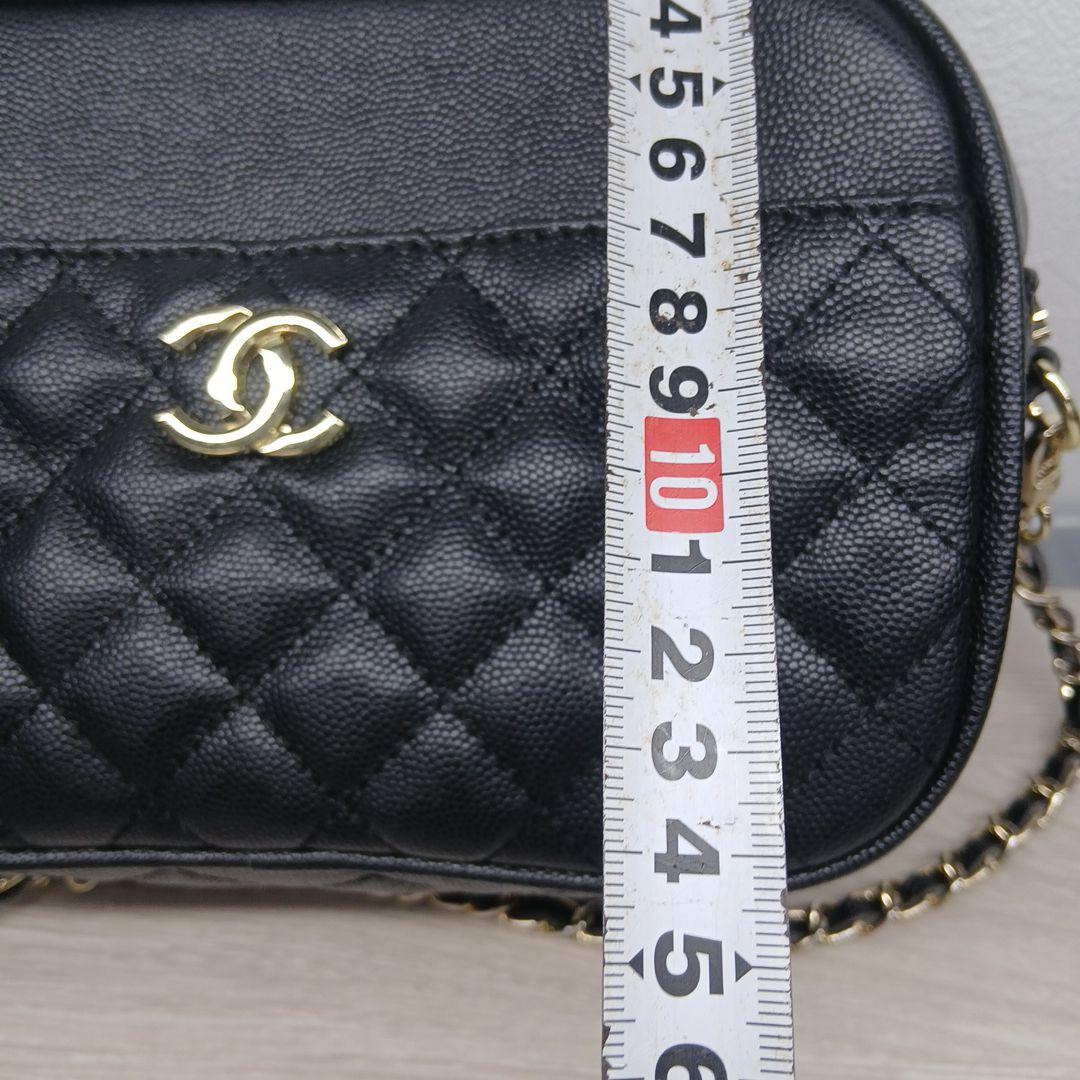 平行輸入　CHANEL ブラック キルティング ショルダーバッグ