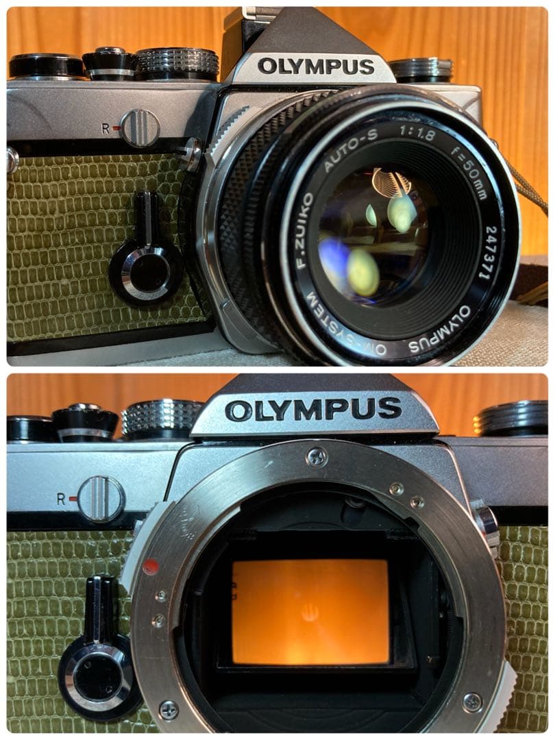 ★完動品＊美品＊初期保証★OM-1 ★グリーンリザード外装★作例必見！
