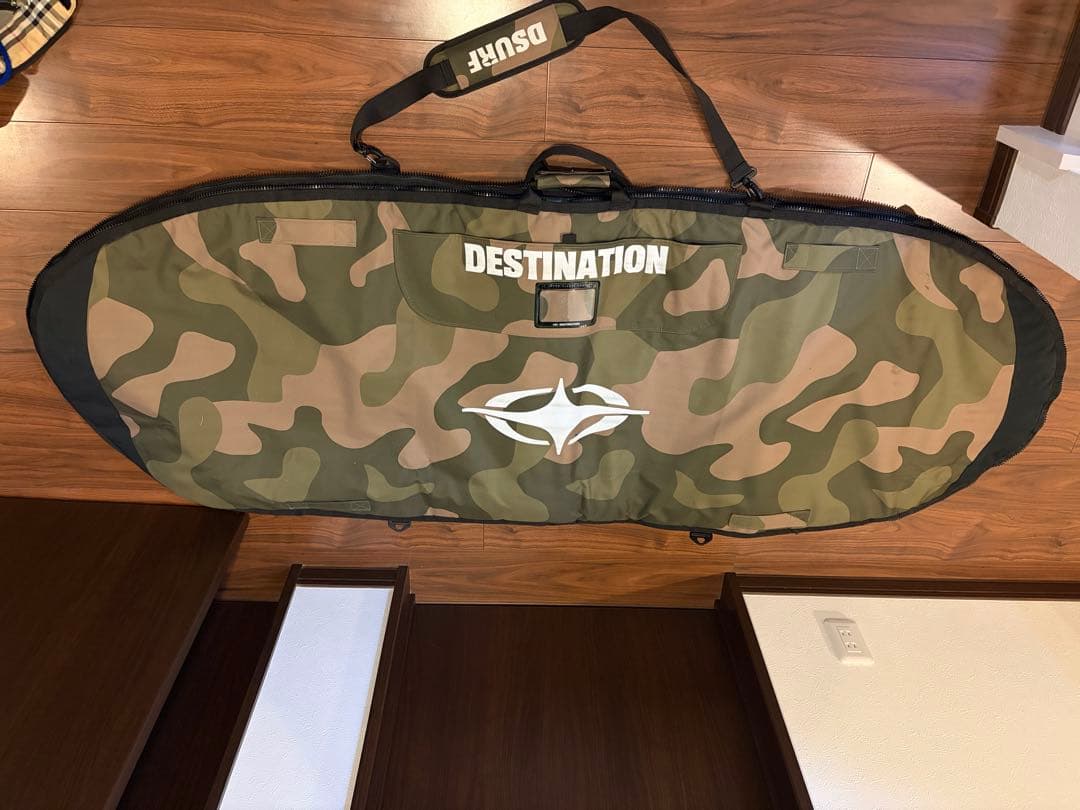 2本収納　DESTINATION サーフボードケース 迷彩柄
