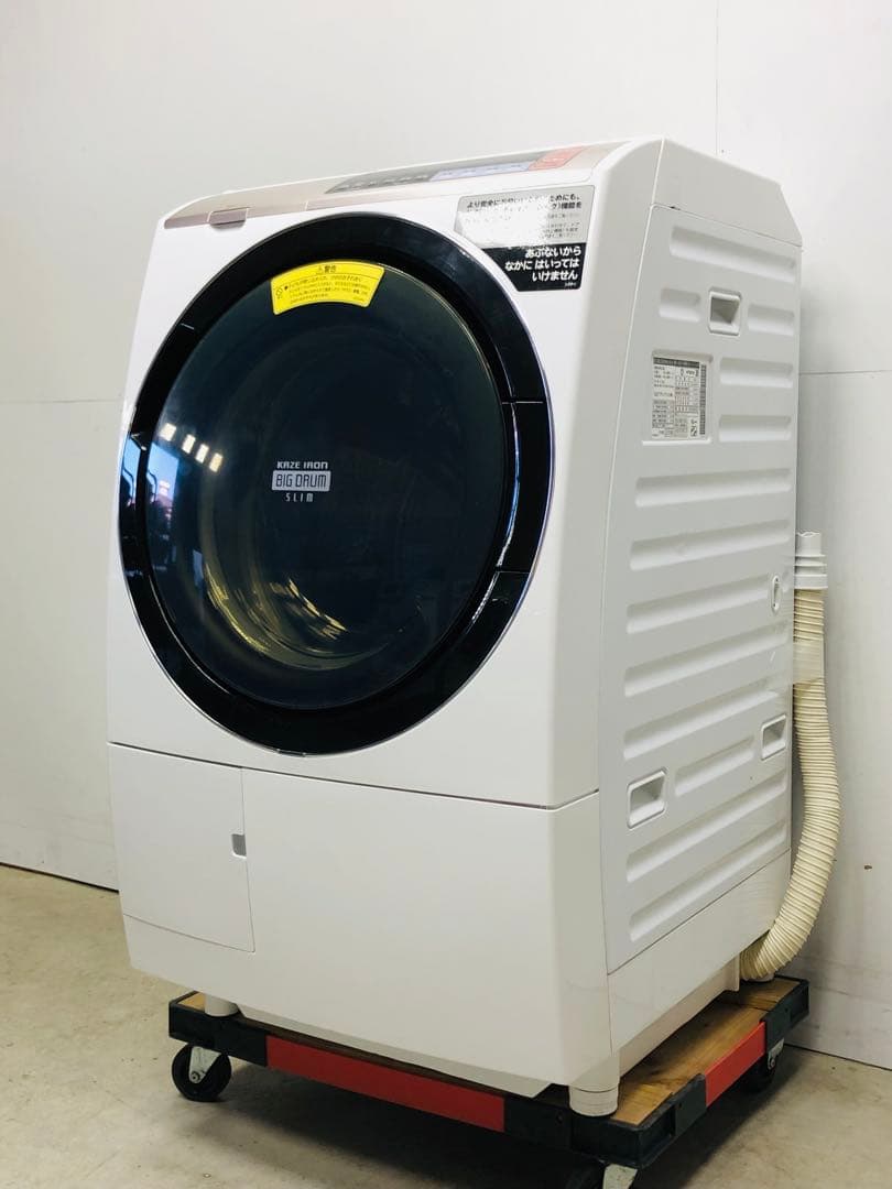 BD-SV110B 右開き3ヶ月保証 日立　温水ナイアガラドラム式洗濯乾燥機