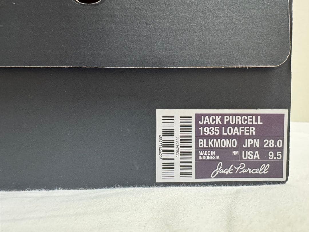 靴 CONVERSE JACK PURCELL 1935 LOAFER 28cm