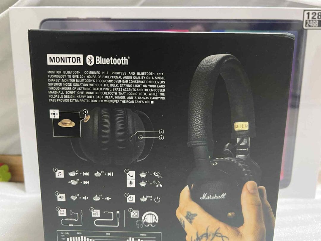 Marshall MONITOR BLUETOOTH ブラック