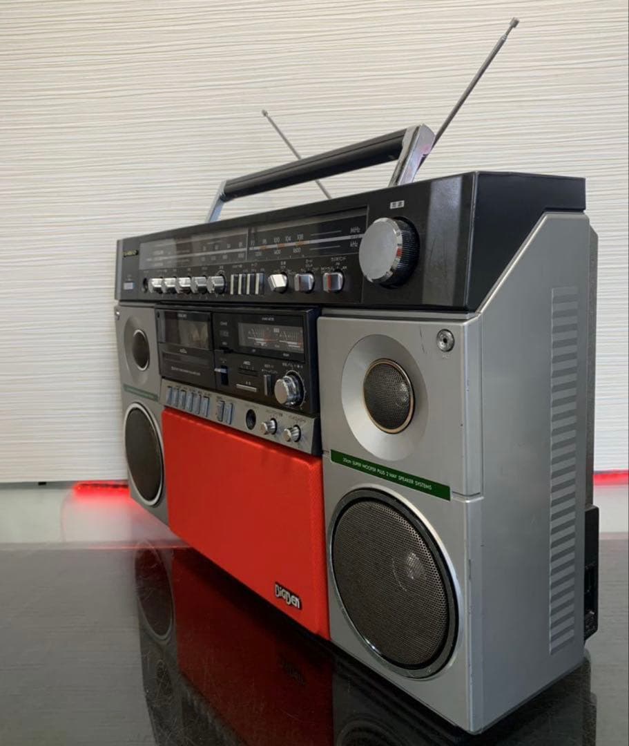 美品！SANYO サンヨー MR-X20 AM FM カセットデッキラジカセ