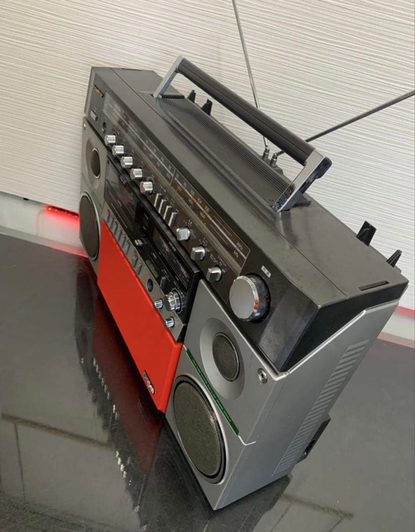 美品！SANYO サンヨー MR-X20 AM FM カセットデッキラジカセ