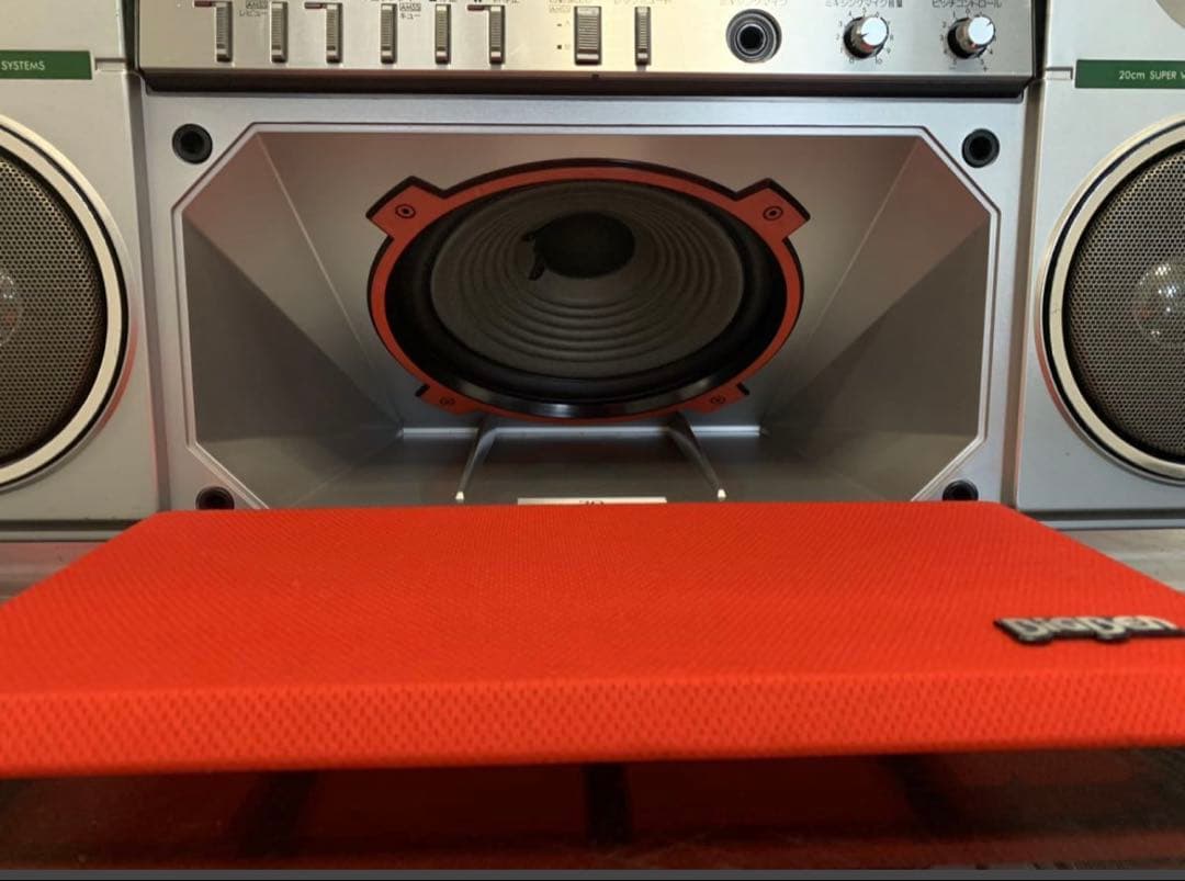 美品！SANYO サンヨー MR-X20 AM FM カセットデッキラジカセ