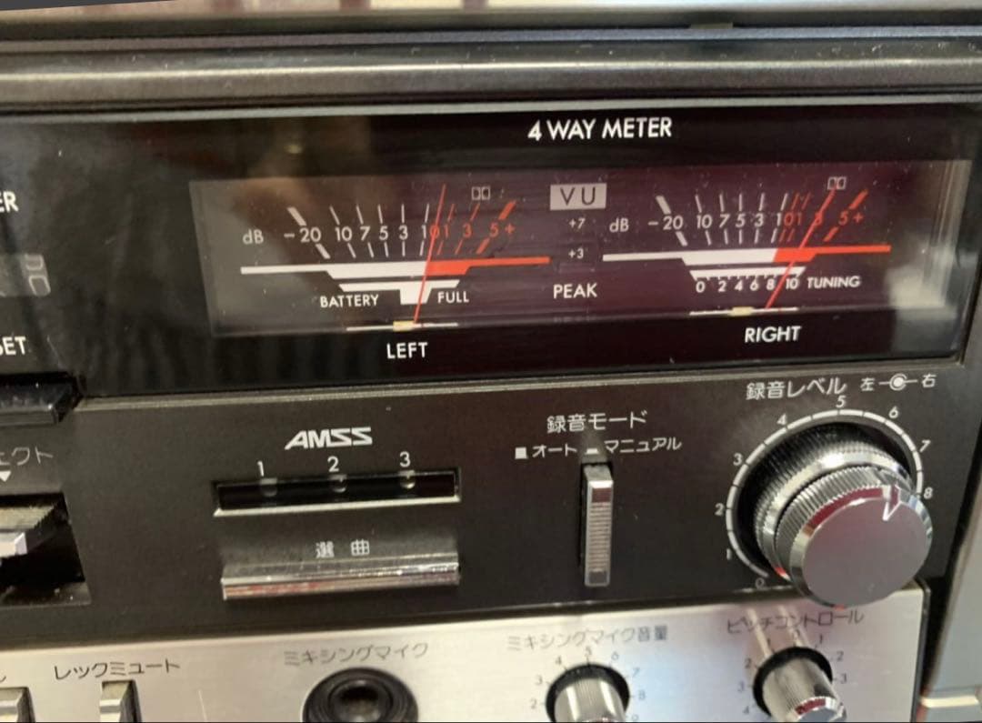 美品！SANYO サンヨー MR-X20 AM FM カセットデッキラジカセ